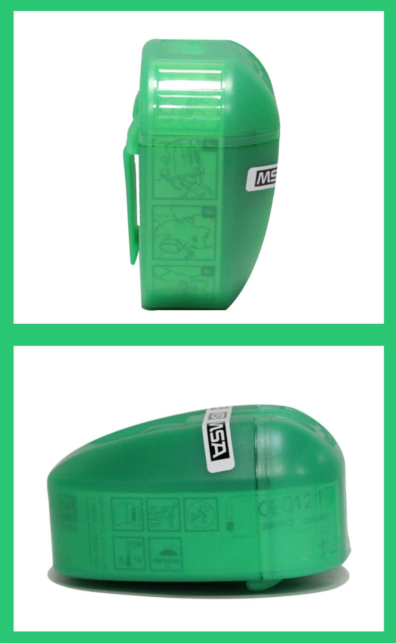 梅思安（MSA） 10038560CN  miniSCAPE 微型逃生呼吸器 （适用于毒气、火灾逃生、5 分钟使用时间）